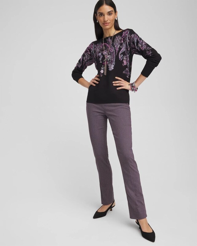 Brigitte Geo Slim Pants - image 2